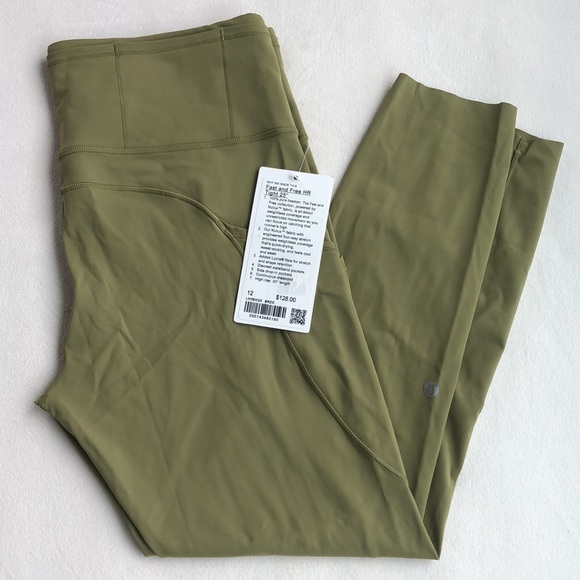 Lululemon Fast and Free High-Rise Tight 25" - Picture 1 of 9